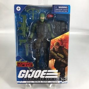 2021 GI JOE CLASSIFIED SERIES WAYNE “BEACH HEAD” SNEEDEN #10 COBRA ISLAND Figure